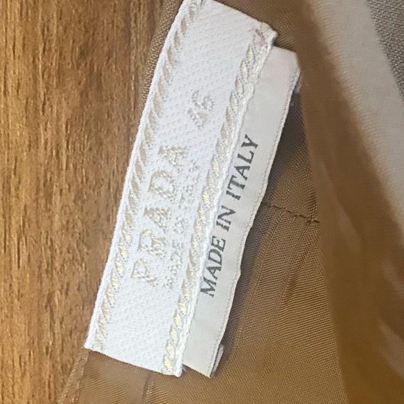 Prada Knee Length Pencil Skirt Women's Size 46 US 12 Made In Italy - Picture 8 of 14